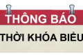 Thời khóa biểu lần 8 – Bắt đầu HK2 (năm học 2024-2025)