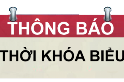 Thời khóa biểu lần 4(năm học 2024-2025)